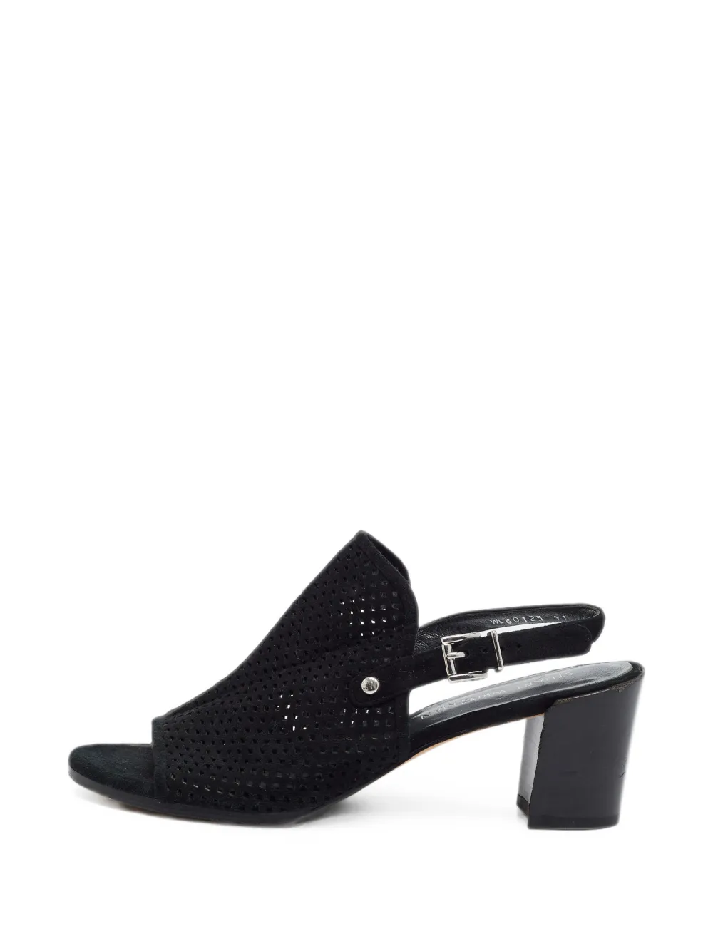 Stuart Weitzman sandales perforées 41 à bride arrière - Noir Stuart Weitzman sandales perforées 41 à bride arrière - Noir