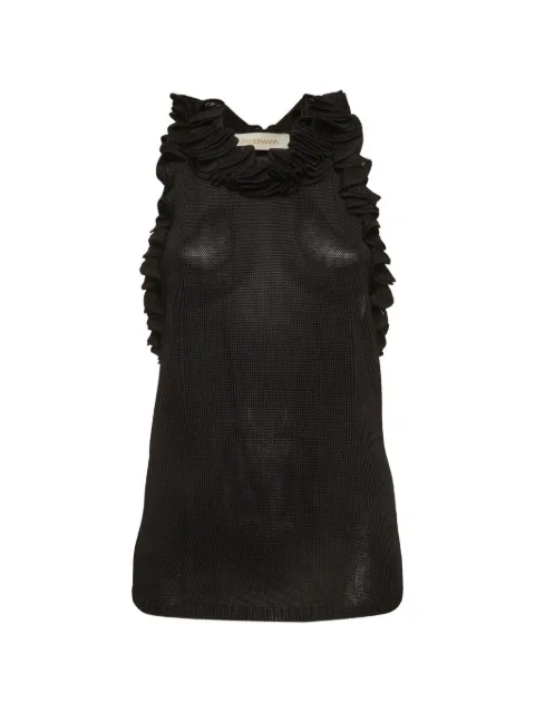 ZIMMERMANN Matchmaker ruffled tank top