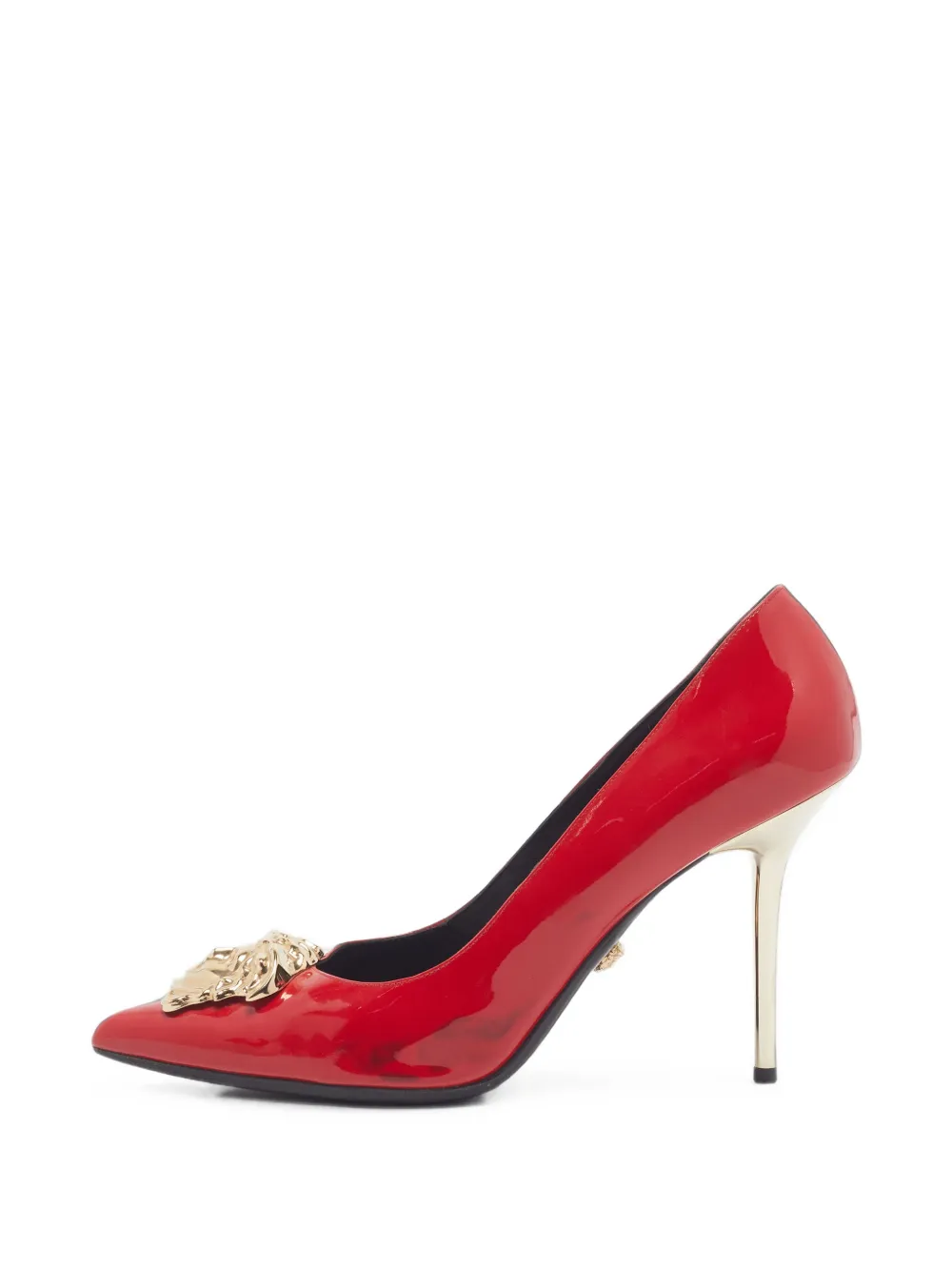 Versace Pre-Owned Palazzo Medusa heeled pumps - Rouge