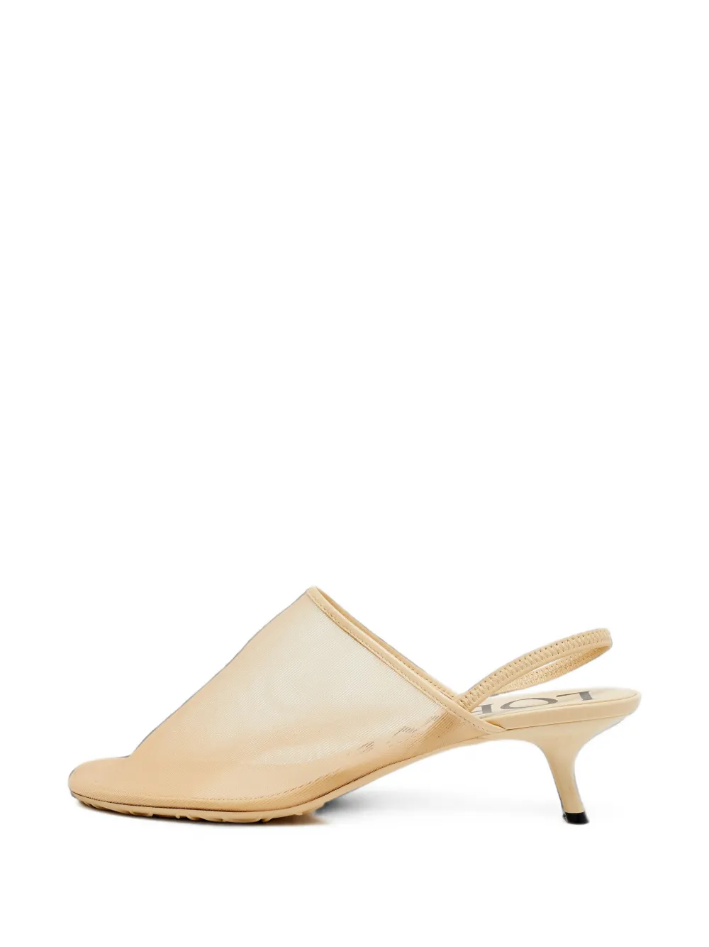 Loewe Pre-Owned Petal slingback heeled pumps - Tons neutres