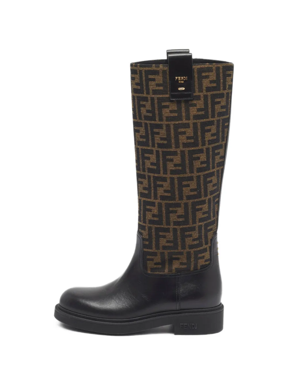 Fendi Pre-Owned Filo knee-high boots - Noir Fendi Pre-Owned Filo knee-high boots - Noir