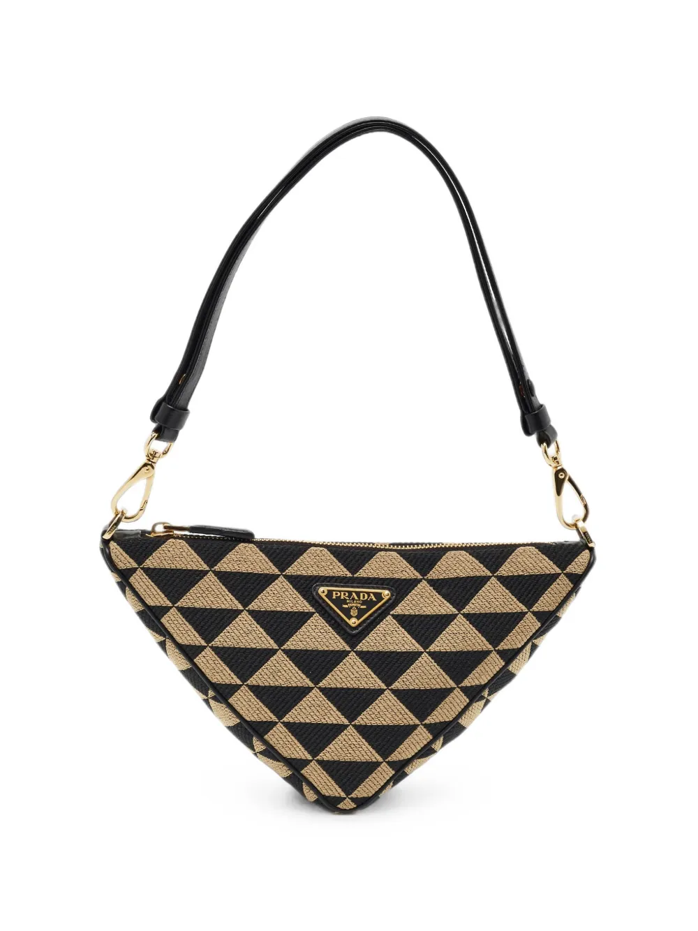 Prada Pre-Owned Symbole Triangle shoulder bag - Nero