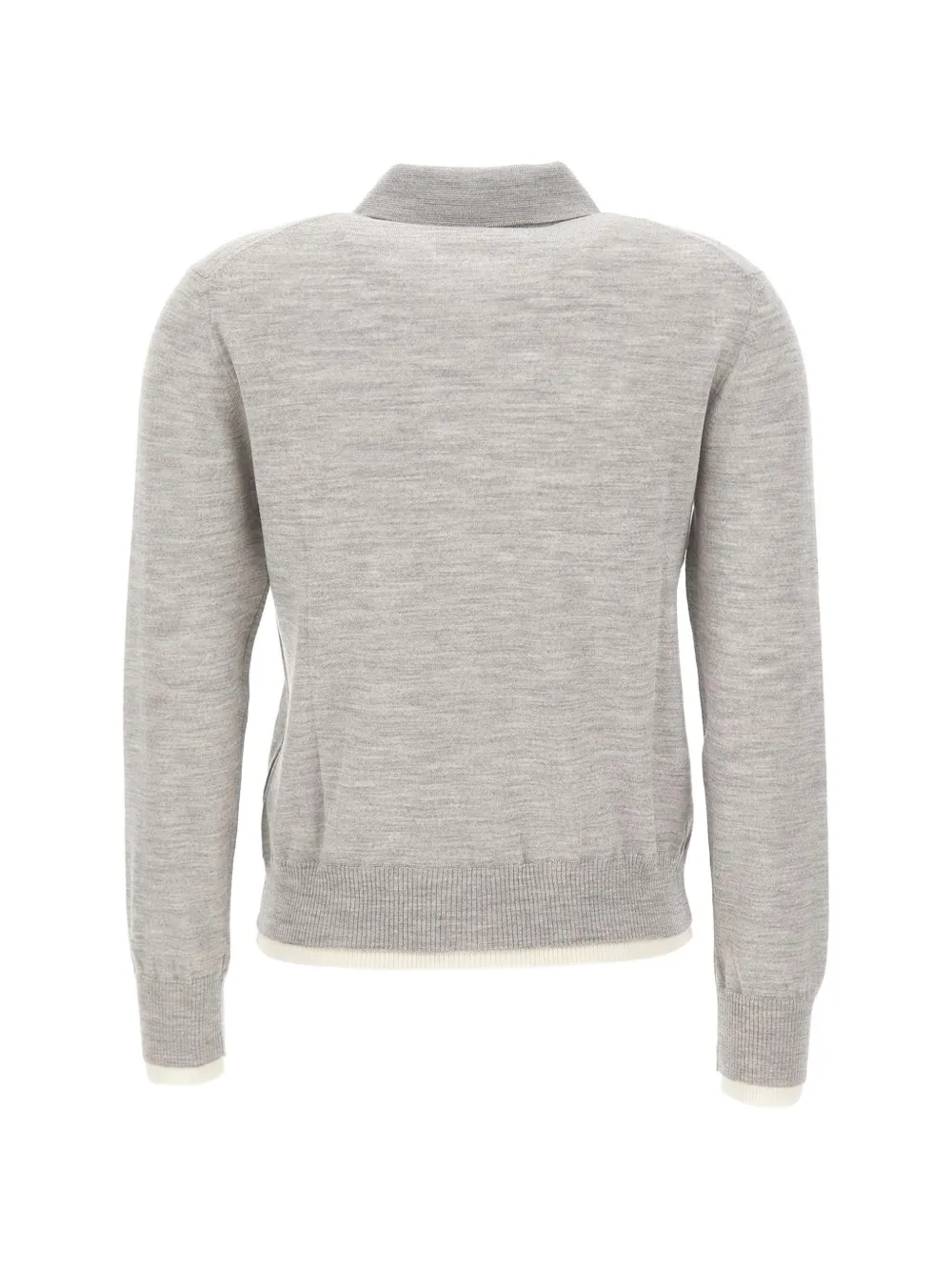 Gran Sasso Vest met lange mouwen en knopen Grijs