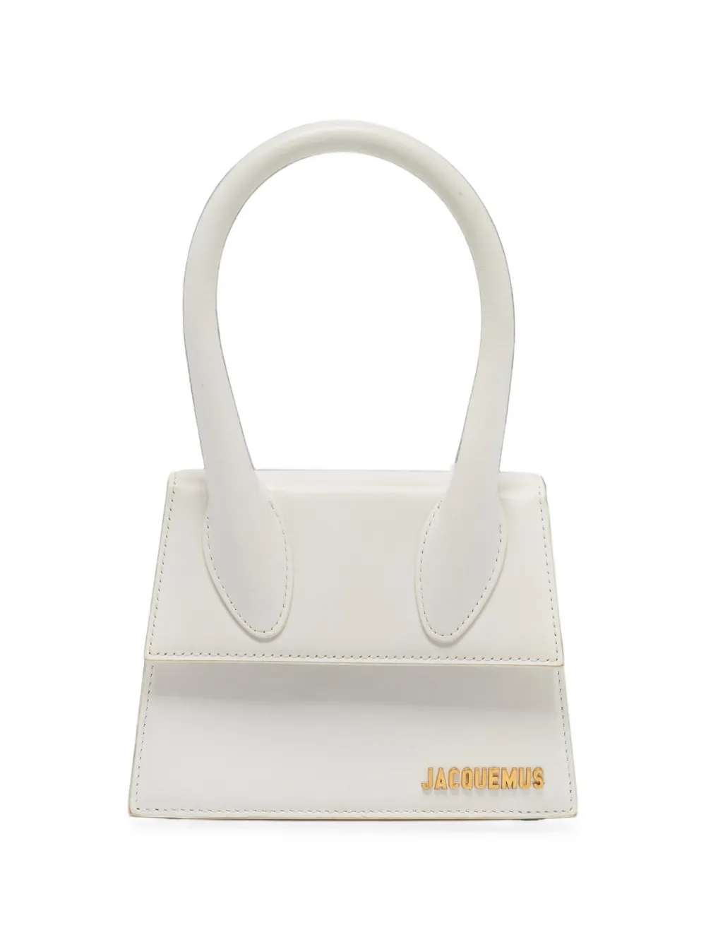 Jacquemus Pre-Owned Borsa tote Le Chiquito media - Bianco