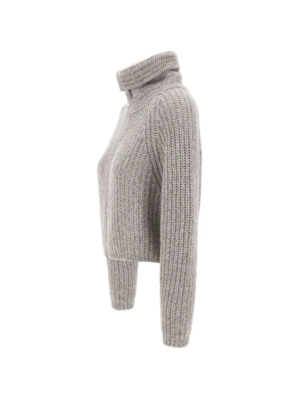 Gran Sasso Kabelgebreid vest Grijs