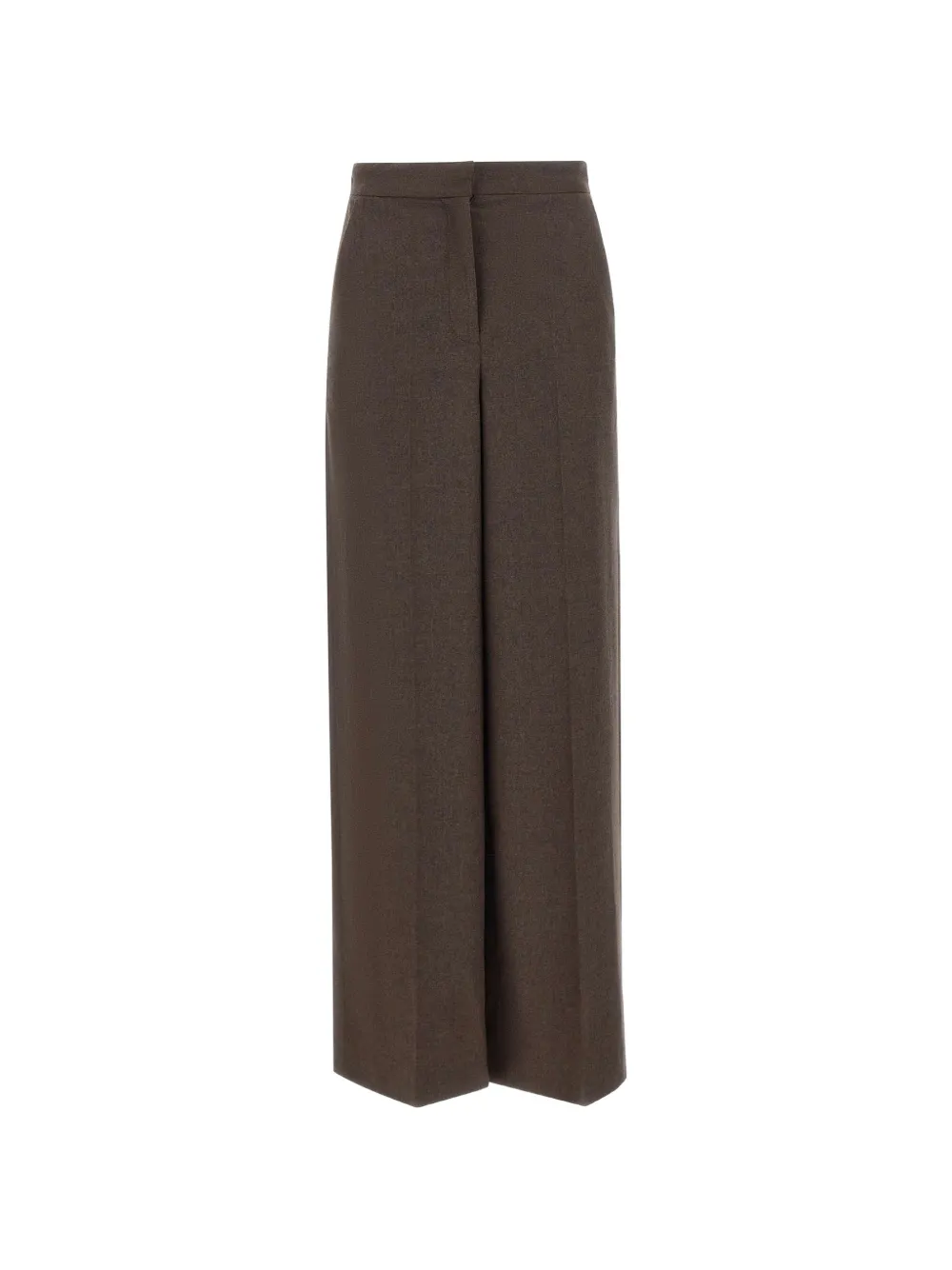 Gran Sasso pantalon palazzo à plis marqués - Marron Gran Sasso pantalon palazzo à plis marqués - Marron