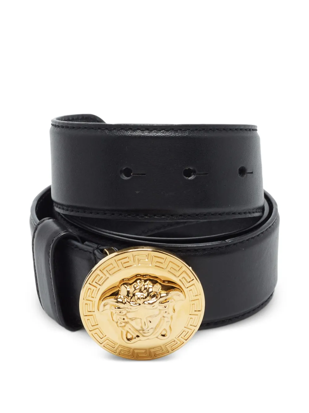 Versace Pre-Owned Medusa Head buckle belt - Schwarz