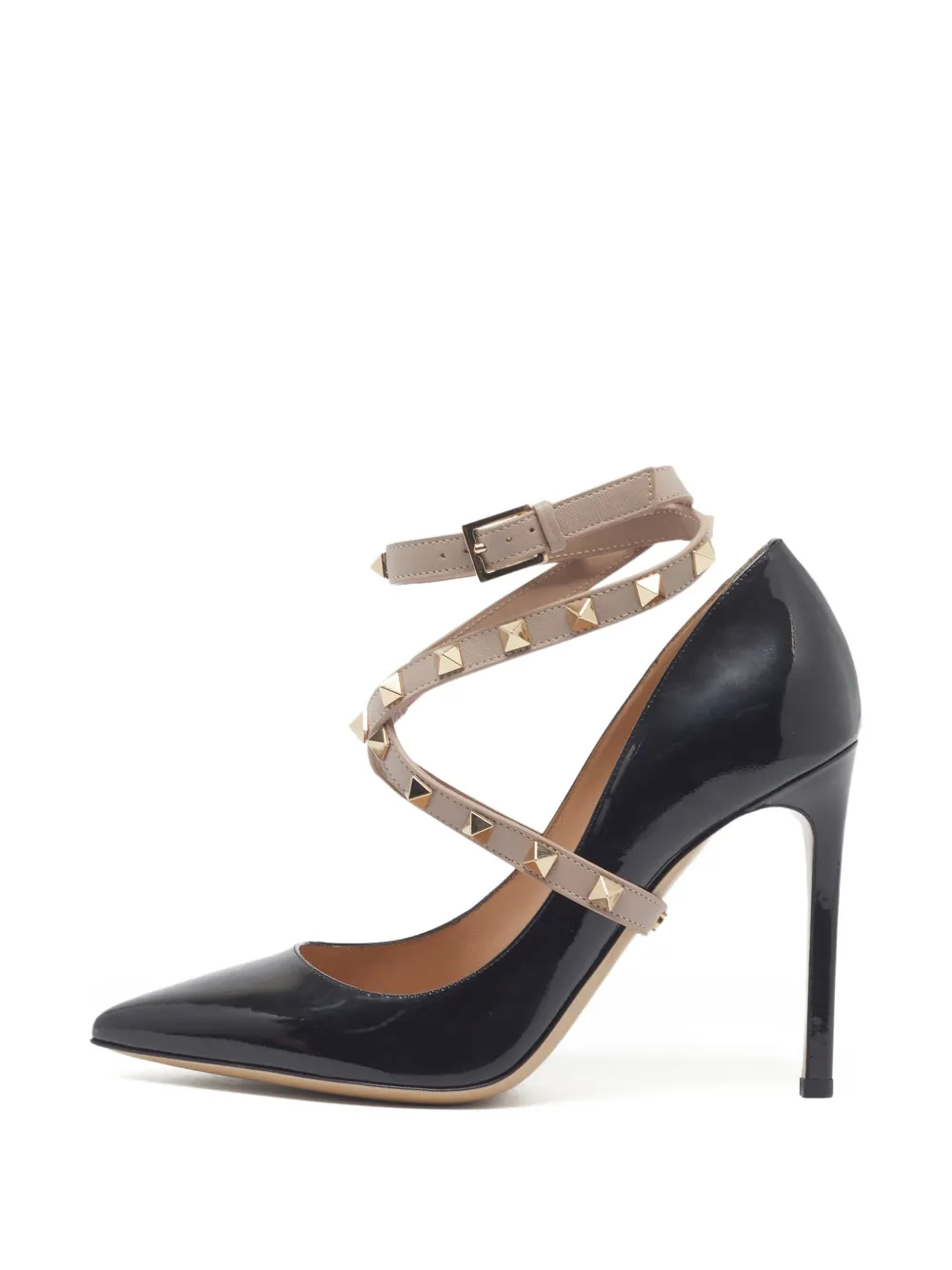 Valentino Garavani Pre-Owned Rockstud pointed-toe pumps - Schwarz