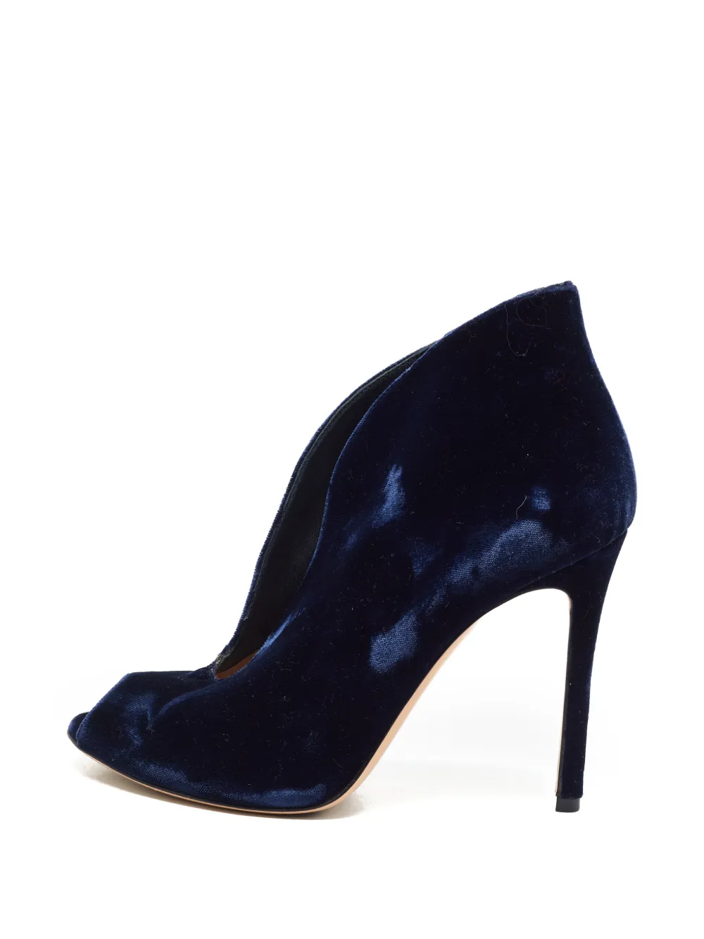 Gianvito Rossi Vamp peep-toe ankle boots - Blau
