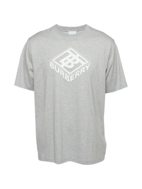 Burberry Pre-Owned logo-print cotton T-shirt