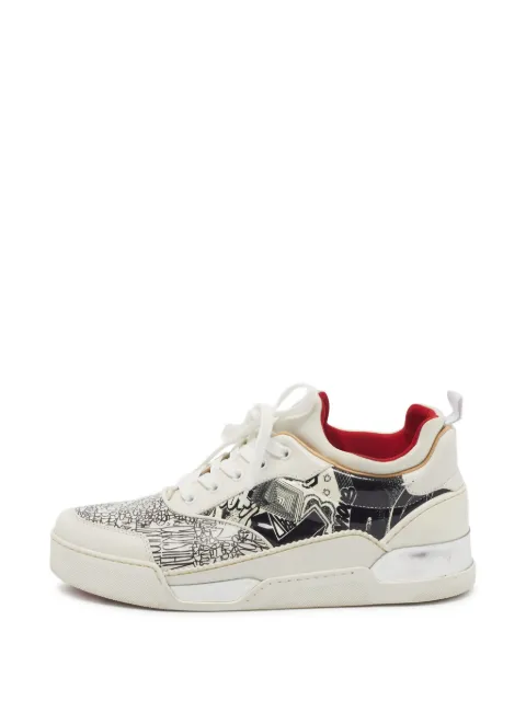 Christian Louboutin Pre-Owned Aurelien lace-up sneakers