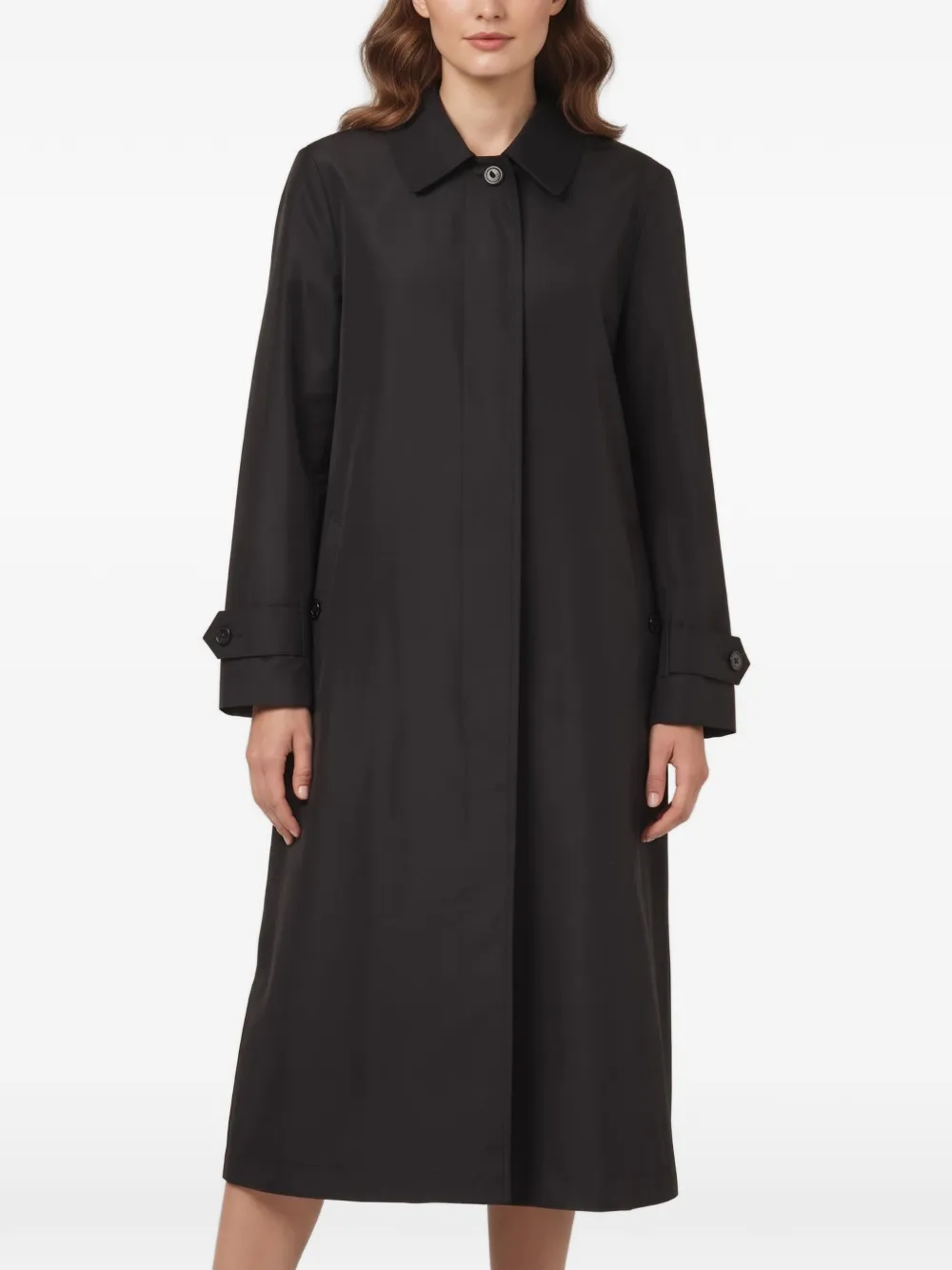Burberry Pre-Owned single-breasted trench coat - Schwarz