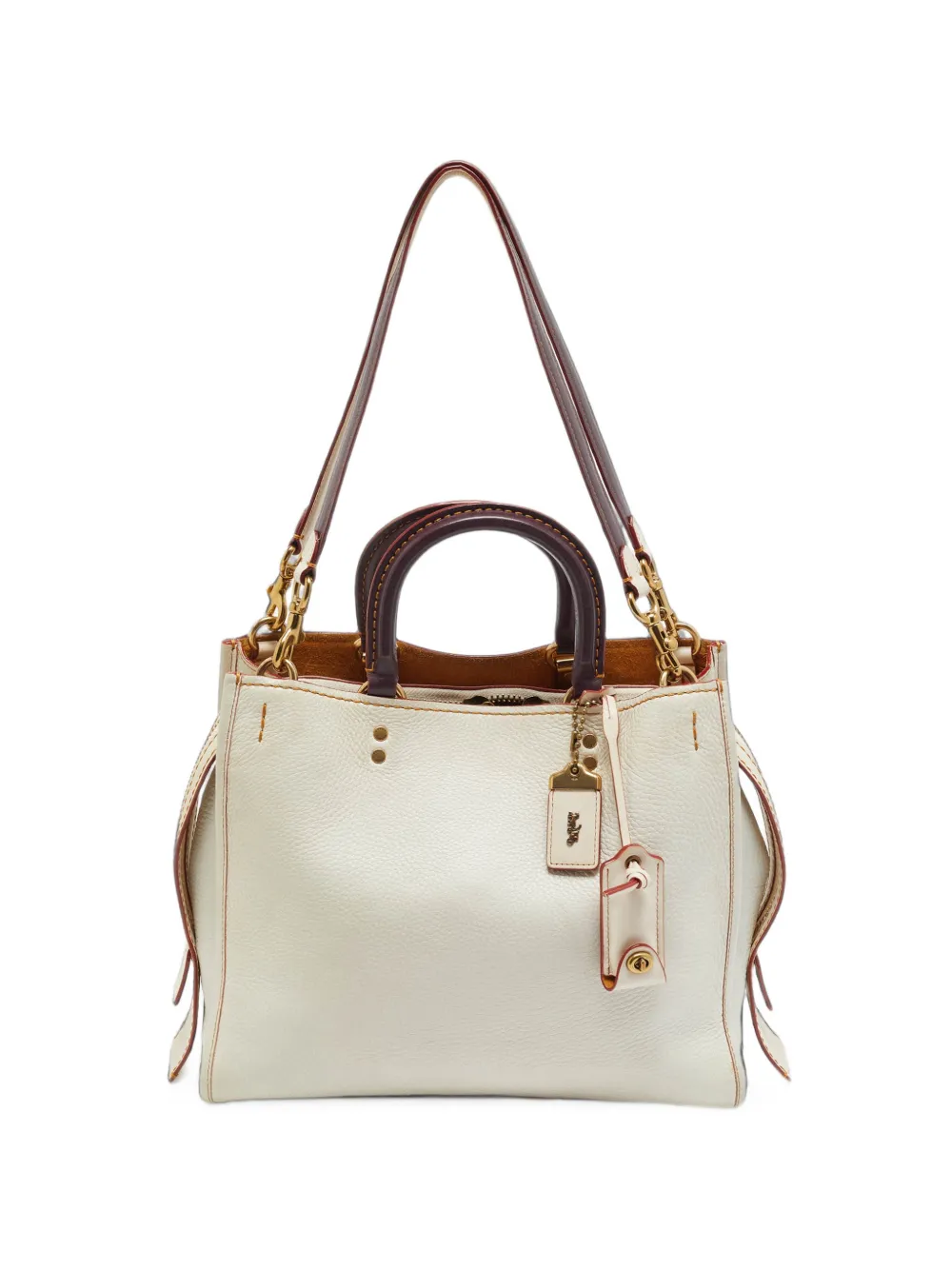 Coach Vintage Borsa tote Rogue in pelle - Bianco