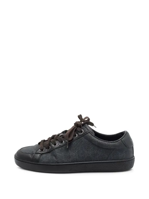 Gucci Pre-Owned Brooklyn GG Supreme lace-up sneakers