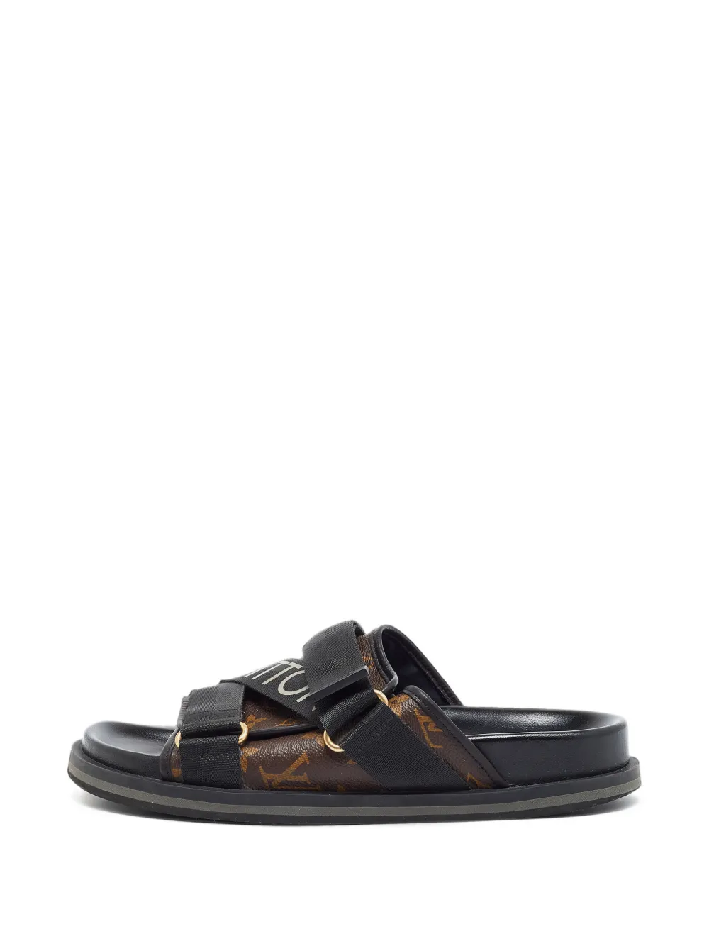 Louis Vuitton Pre-Owned Honolulu Monogram sandals - Marron