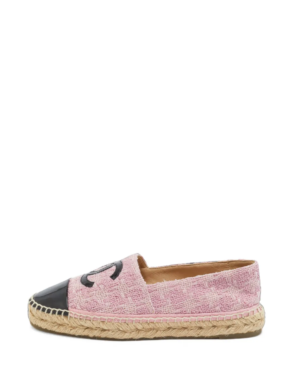 CHANEL Pre-Owned CC cap-toe espadrilles - Rose CHANEL Pre-Owned CC cap-toe espadrilles - Rose