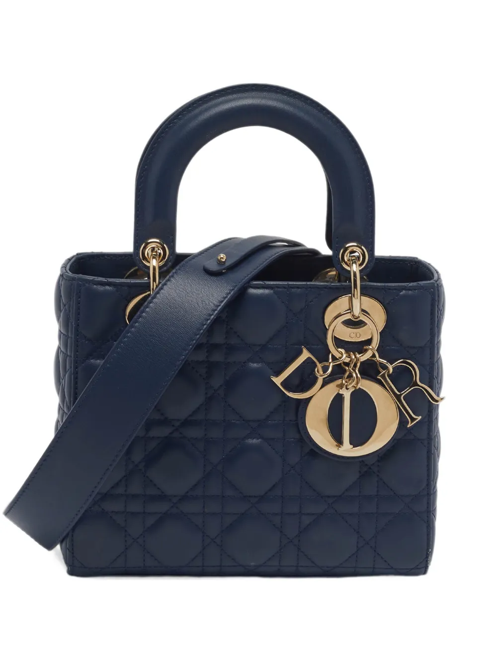 Christian Dior Pre-Owned 2025 small Lady Dior My ABC tote bag - Bleu Christian Dior Pre-Owned 2025 small Lady Dior My ABC tote bag - Bleu