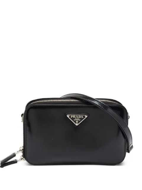 Prada Pre-Owned Brique Umhängetasche aus Leder