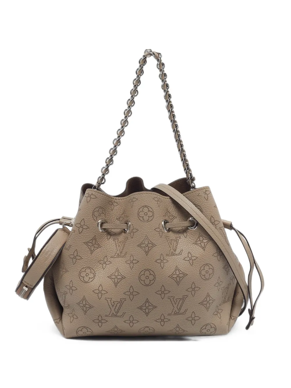 Louis Vuitton Pre-Owned sac seau Bella Monogram Mahina en cuir - Tons neutres