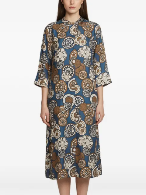 'S Max Mara Timesilk printed midi dress