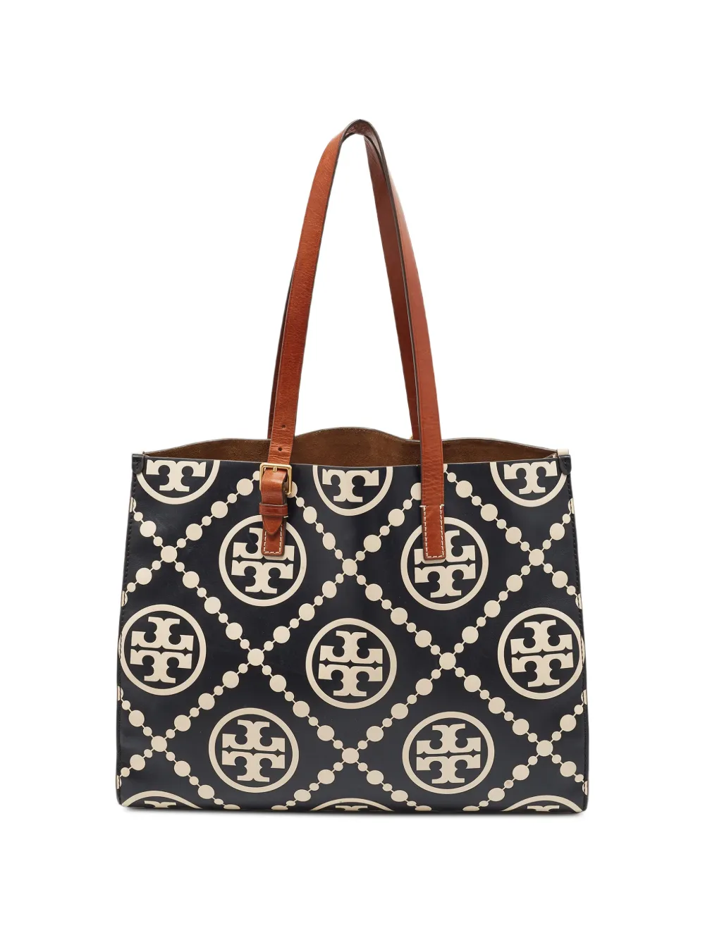 Tory Burch T Monogram tote bag - Black