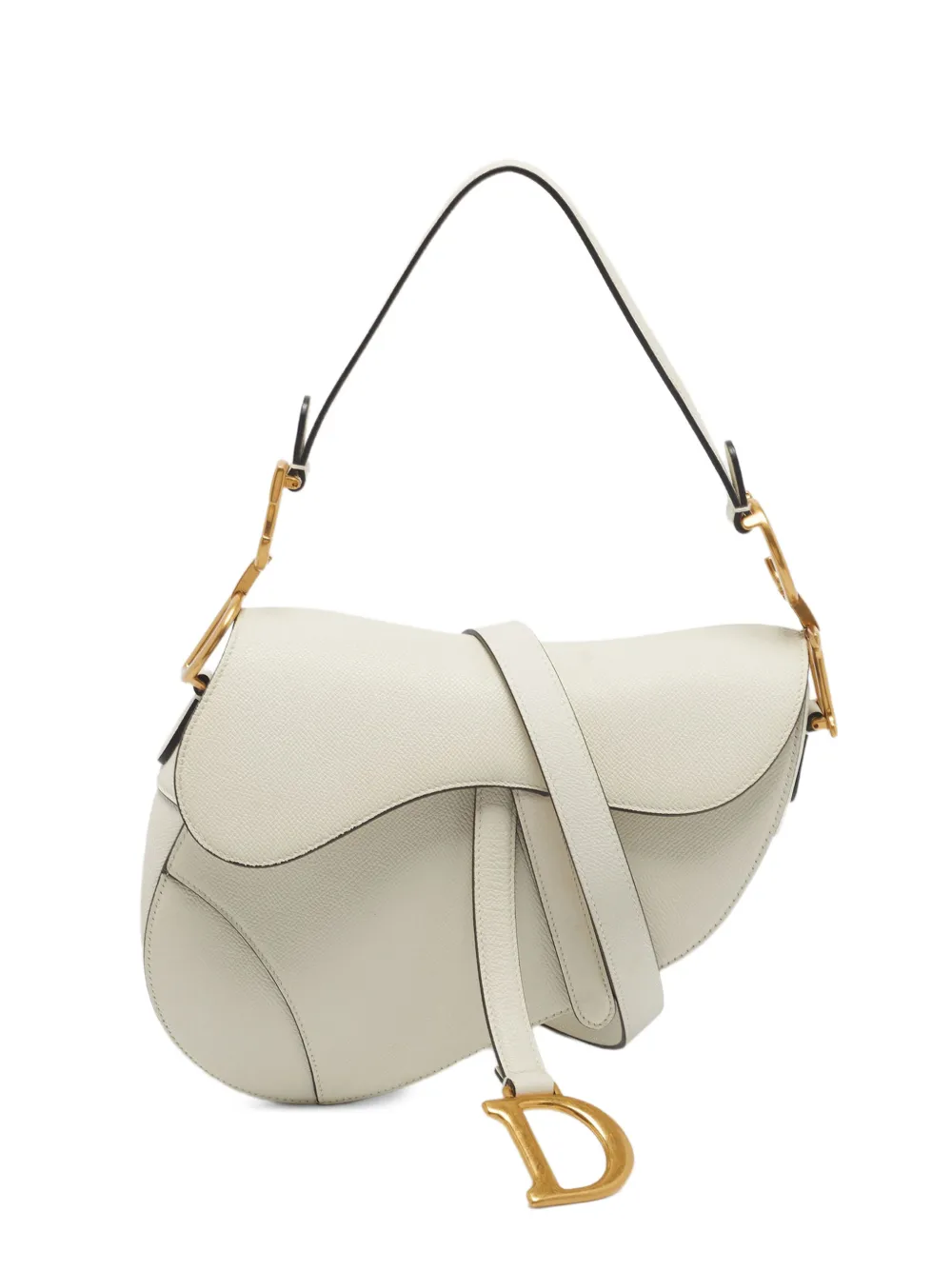 Christian Dior Pre-Owned 2023 medium Saddle shoulder bag - Weiß