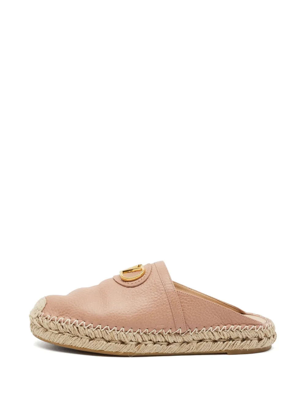 Valentino Garavani Pre-Owned VLogo espadrille mules - Rosa