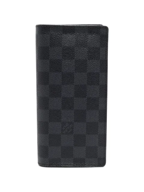 Louis Vuitton Pre-Owned Brazza Damier Graphite wallet