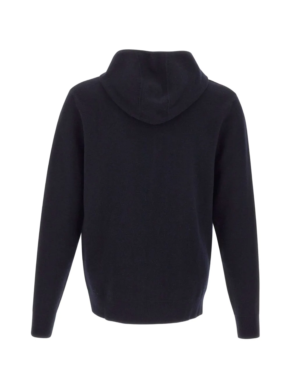 ASPESI Hoodie met rits Blauw
