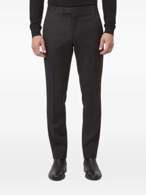 Christian Dior Pre-Owned pantalon de costume Oblique à ceinture