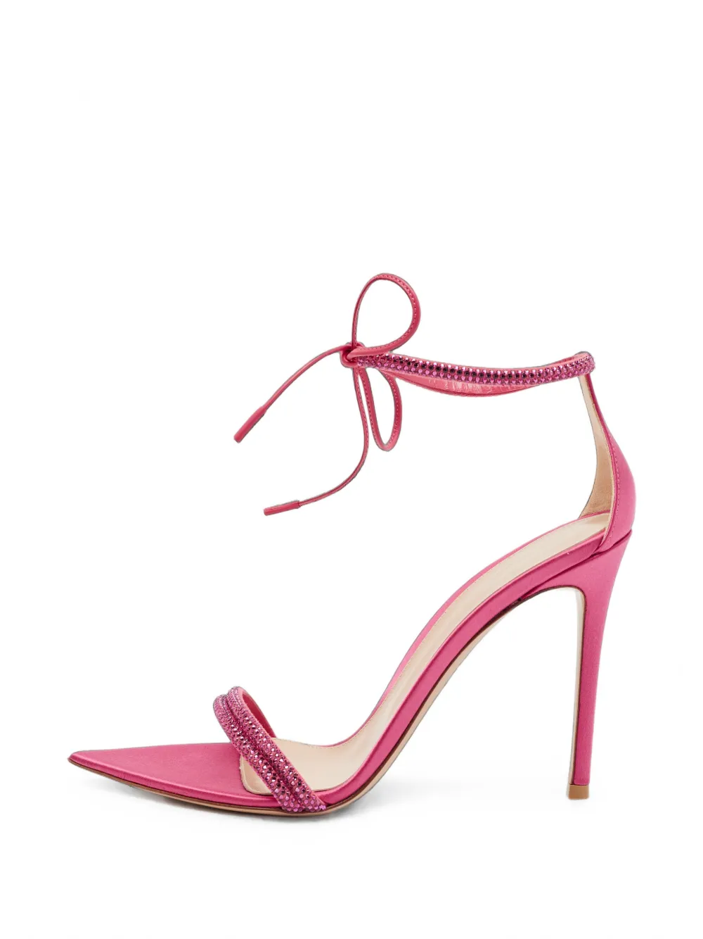Gianvito Rossi Montecarlo ankle-strap heeled sandals - Rose