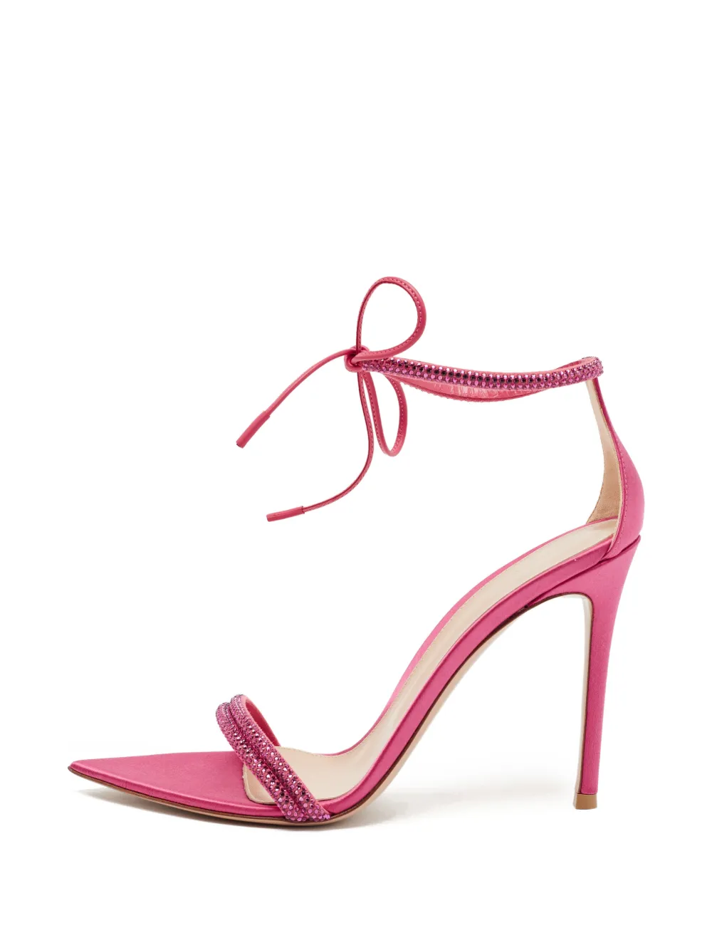 Gianvito Rossi Montecarlo ankle-strap heeled sandals - Rosa