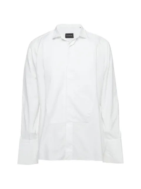 Ermenegildo Zegna Vintage spread-collar long-sleeved shirt