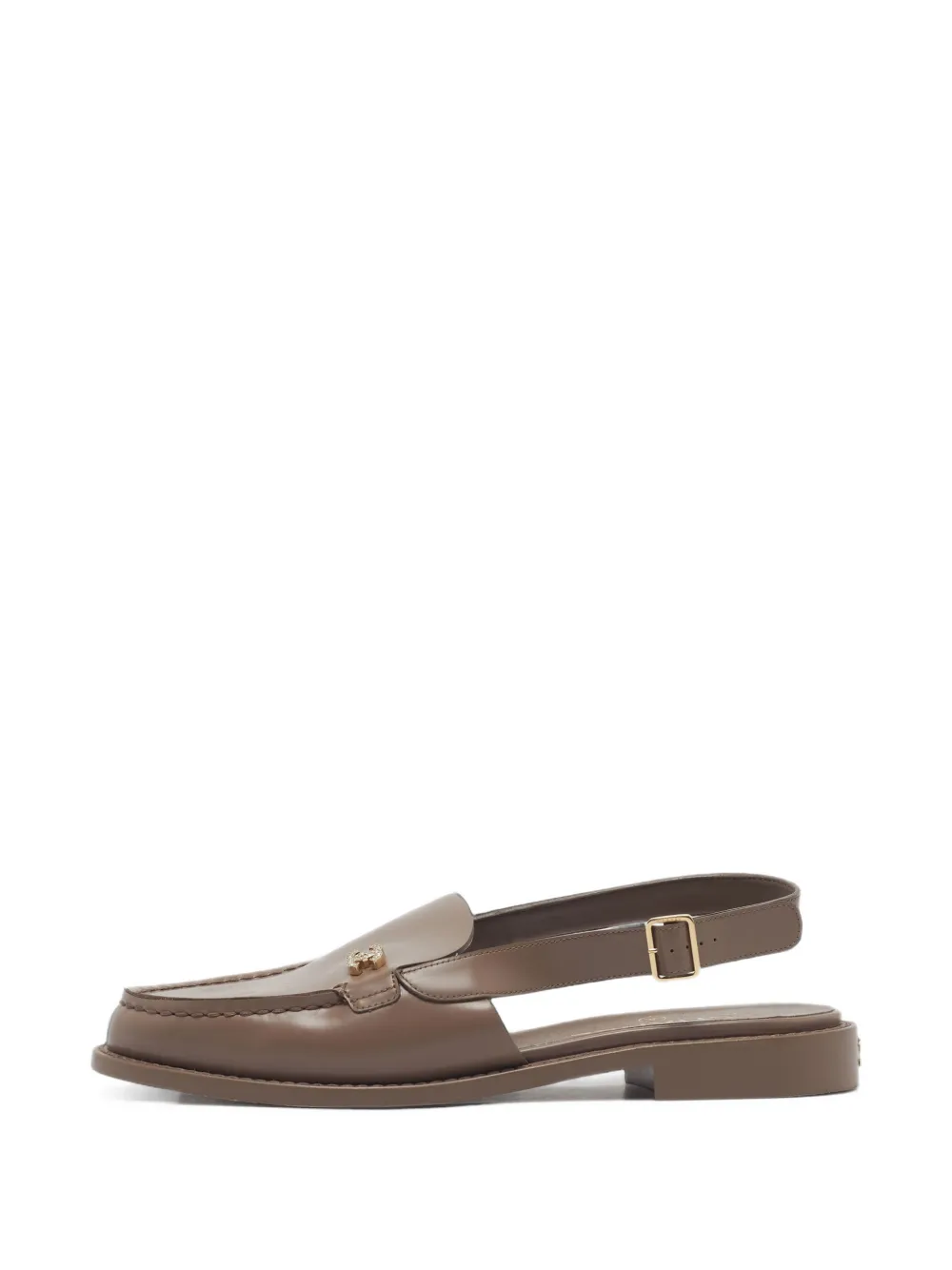 CHANEL Pre-Owned CC logo slingback pumps - Toni neutri