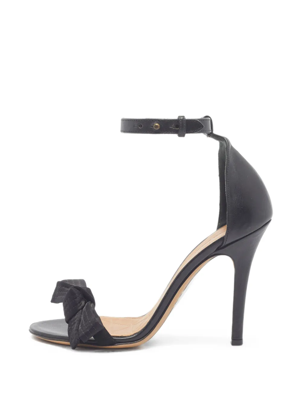 Isabel Marant Vintage Ki Gong bow sandals - Noir