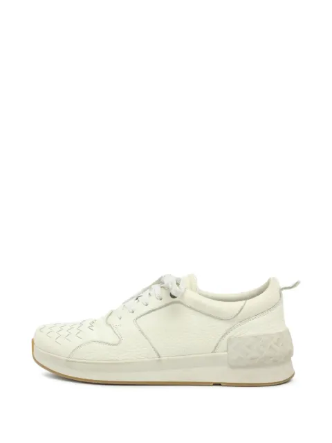 Bottega Veneta Pre-Owned tenis bajos con agujetas