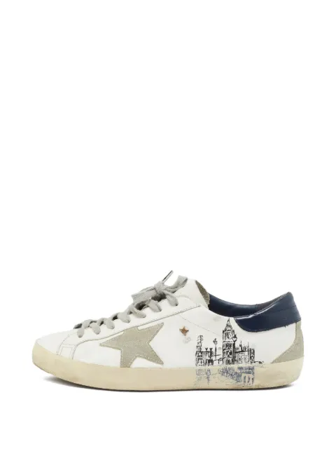 Golden Goose 슈퍼스타 레이스업 스니커즈