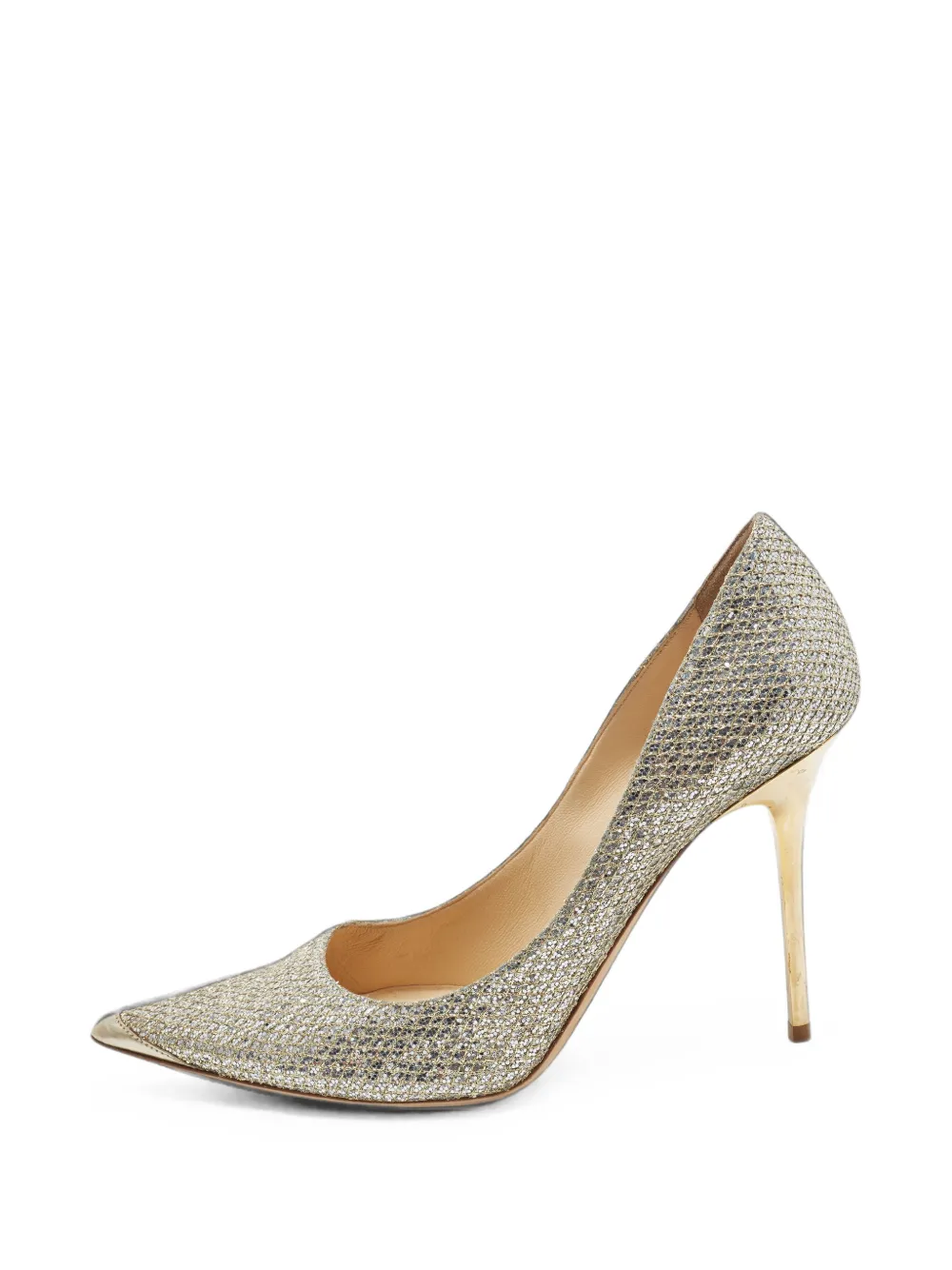Jimmy Choo Pre-Owned escarpins Abel à bout pointu - Argent