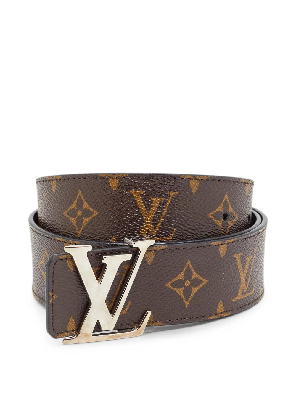 Louis Vuitton Pre-Owned 2011 LV Initiales reversible belt - Braun