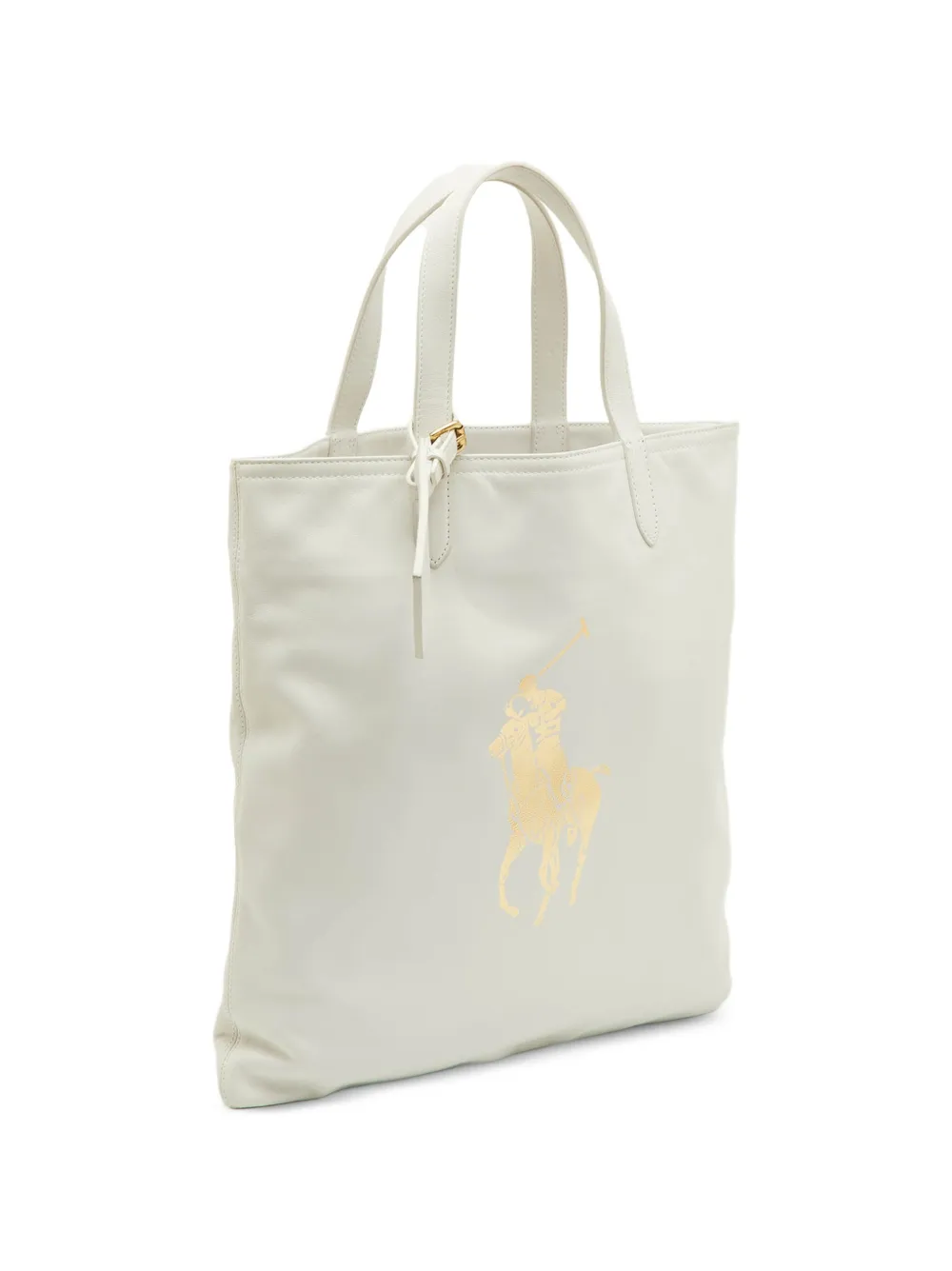 Ralph Lauren Vintage leather tote bag - Weiß