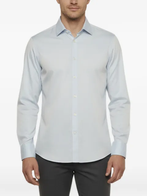 Zegna Trecapi micro-stripe shirt