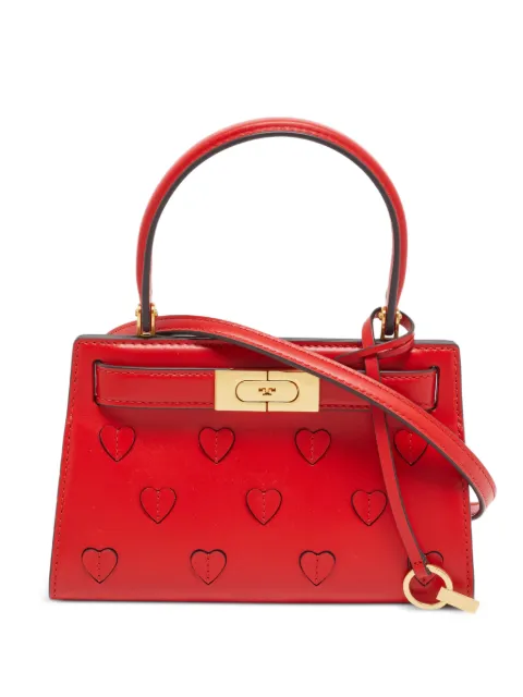 Tory Burch bolsa Lee Radziwill con asa superior y aplique de corazón