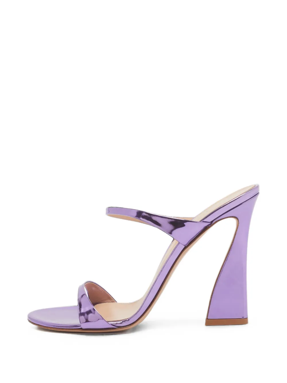 Gianvito Rossi Aura patent leather sandals - Violet Gianvito Rossi Aura patent leather sandals - Violet