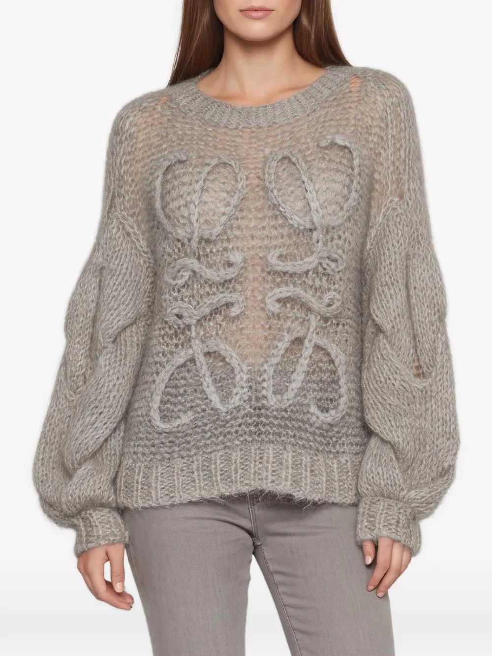 Loewe Pre-Owned Anagram sweater - Grau