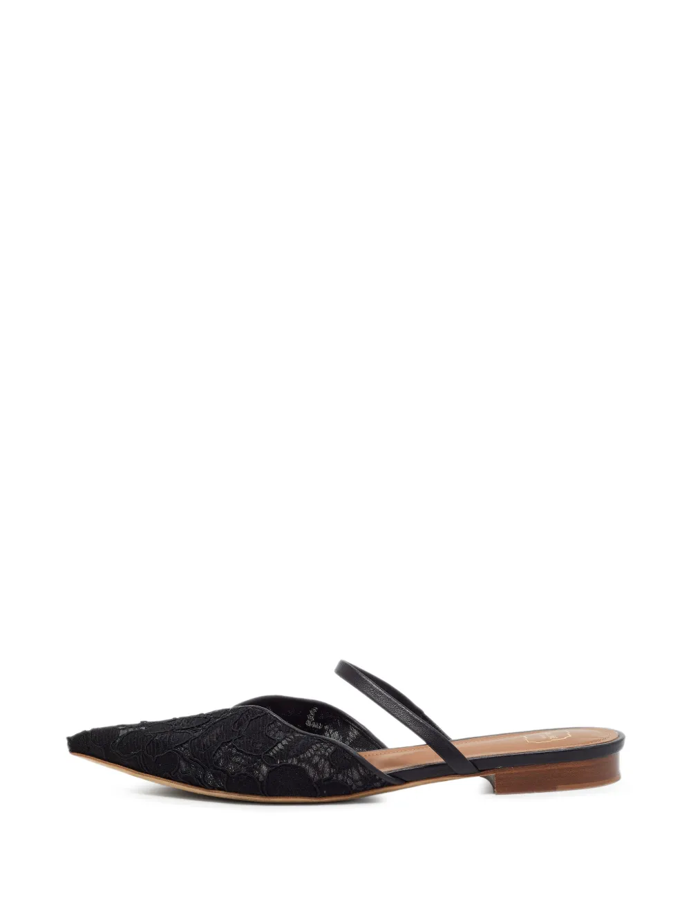 Malone Souliers Maria lace mules - Schwarz