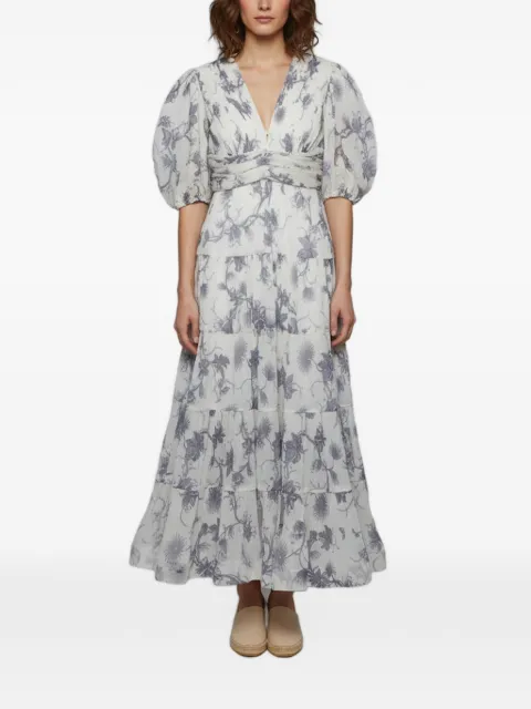ZIMMERMANN robe longue à fleurs