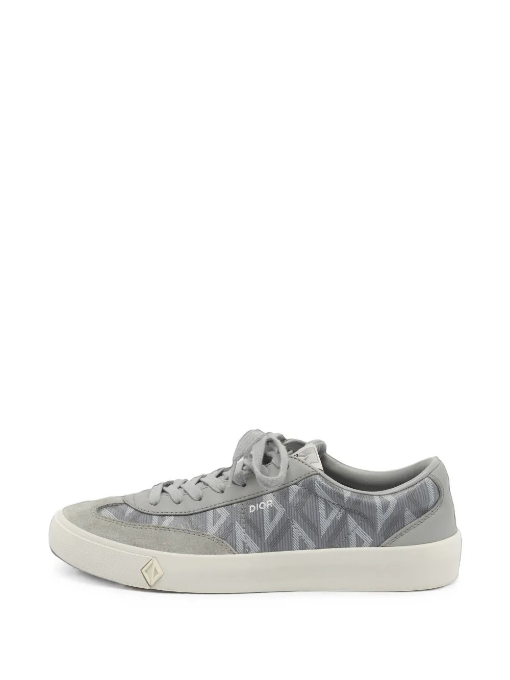 Christian Dior Pre-Owned B101 panelled sneakers - Gris Christian Dior Pre-Owned B101 panelled sneakers - Gris