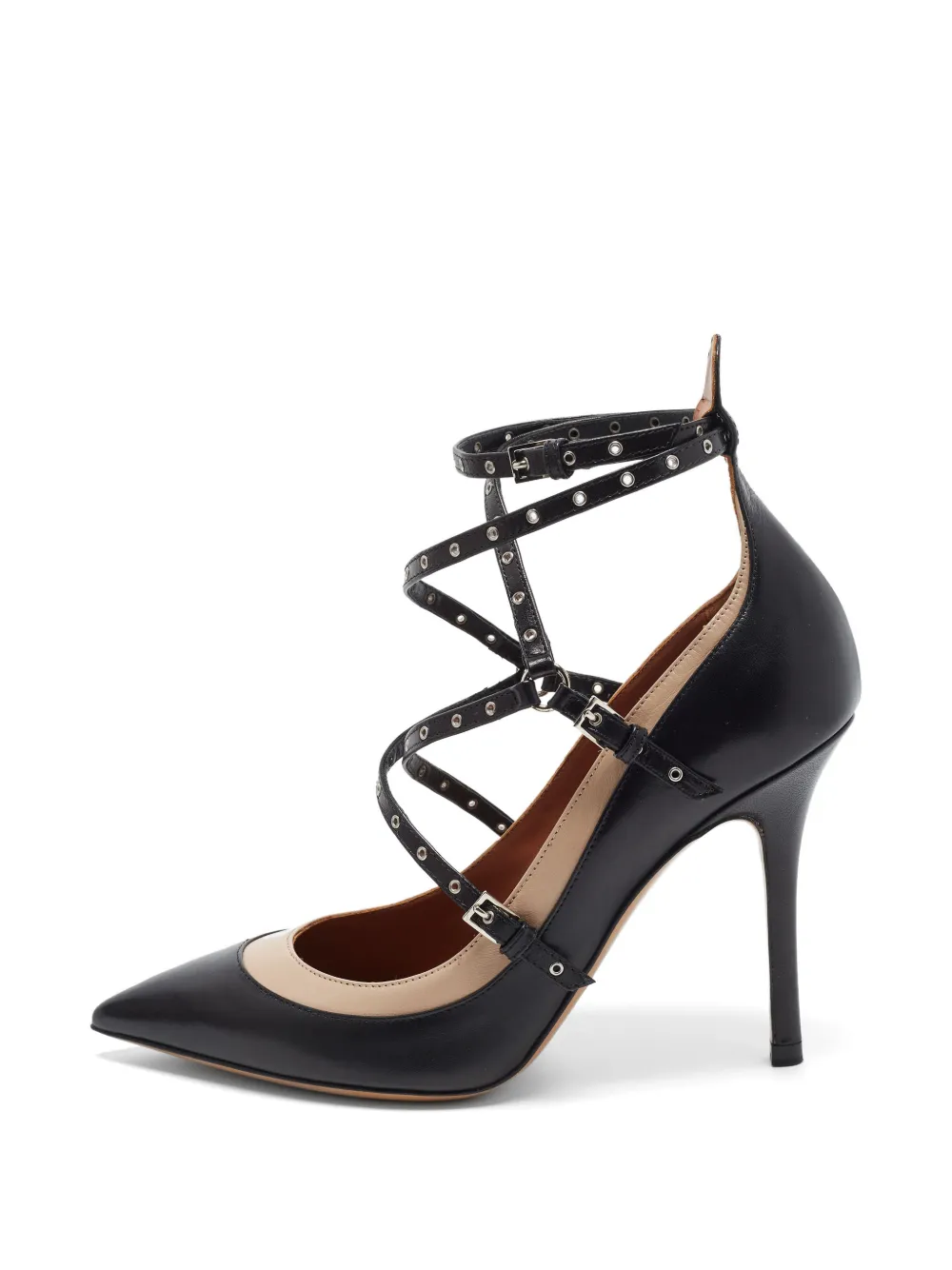 Valentino Garavani Pre-Owned Love Latch ankle-wrap pumps - Schwarz