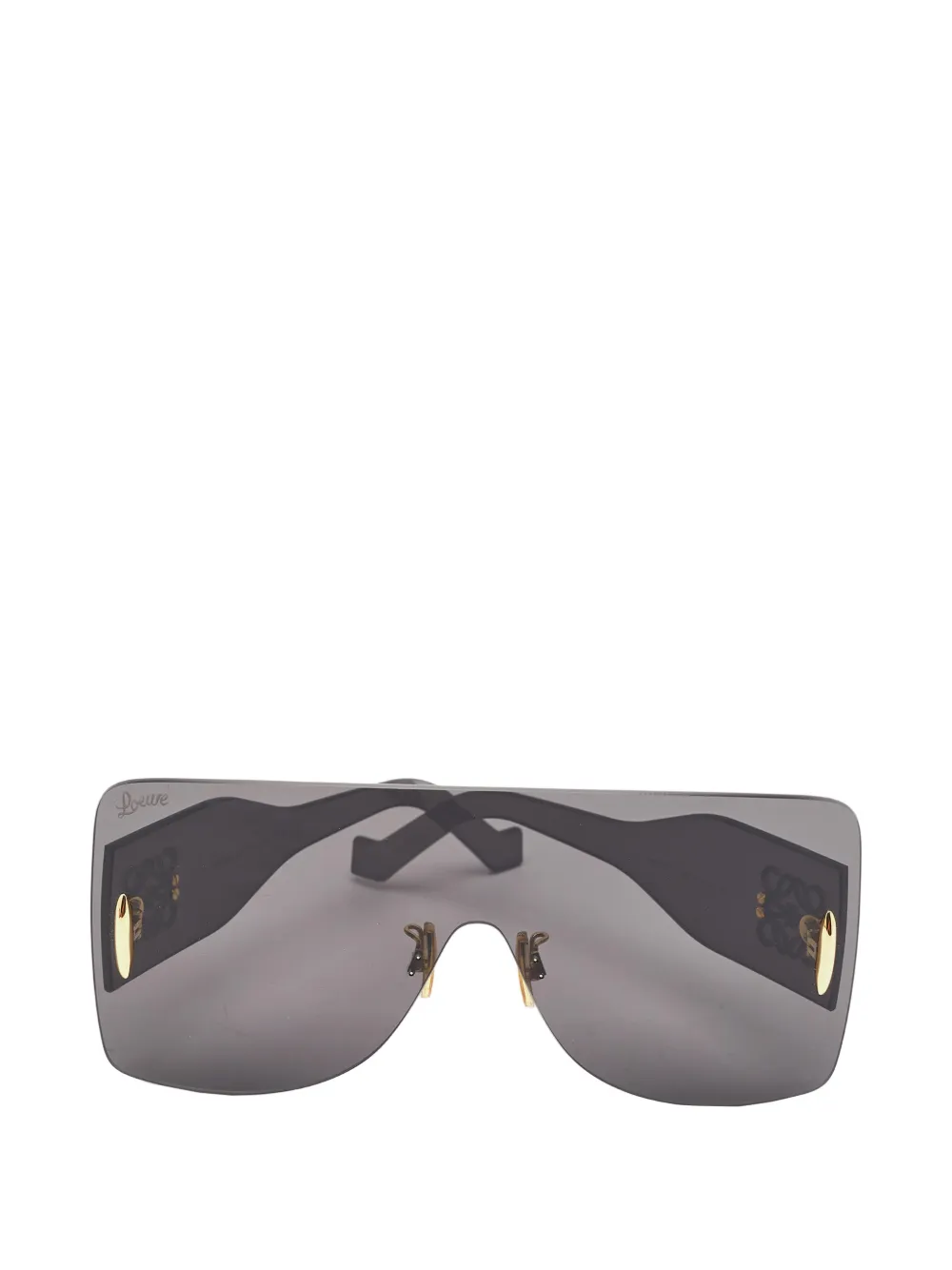 Loewe Pre-Owned Sonnenbrille mit Anagramm-Schild - Grau