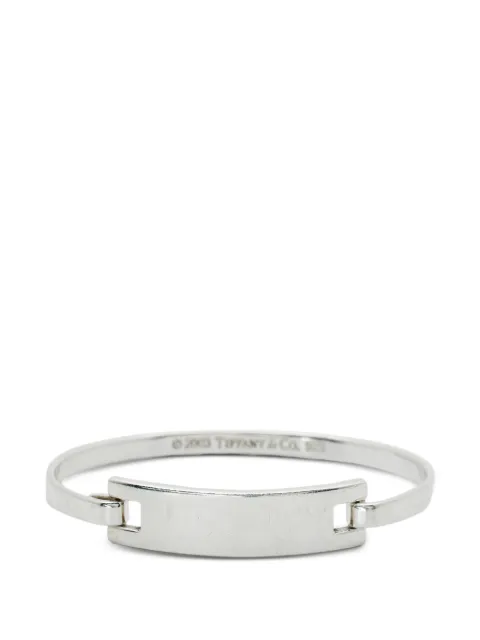 Tiffany & Co. pulsera con barra rectangular grabable 2003